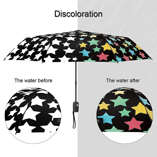 Magic Umbrella Color Change Umbrella When Wet Colour Changing Umbrella