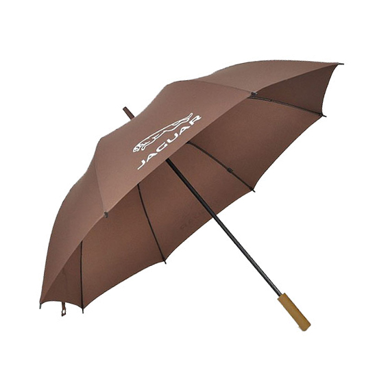 Brown manual opening golf umbrella
