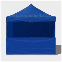Pop Up Gazebo Tent With Side Walls,Zipper Roll Up Door