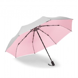 Compact Travel Umbrella - Lightweight Portable Umbrella with Case