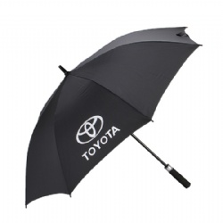 Windproof Strong Golf Umbrella Storm Proof With Custom Car Brand Logo