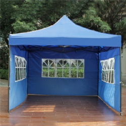 Portable Pop Up Gazebo Marquee Tent With Clear PVC Windows And Walls
