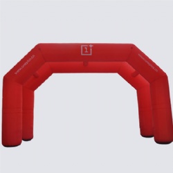 Giant Customized Advertising Inflatable Air Double Arch