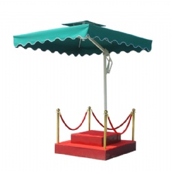 Custom Branded Luxury Offset Hanging Cantilever Umbrella