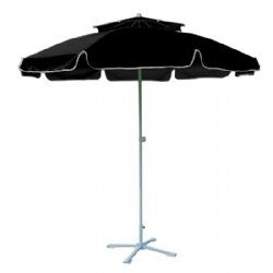 Custom Air Vent Beach Umbrella Parasol