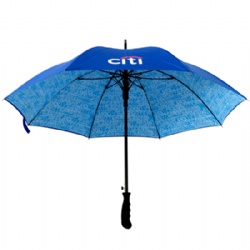 23inches straight stick umbrella with double canopy